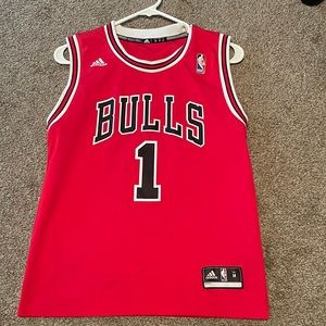 Derrick rose basketball jersey
